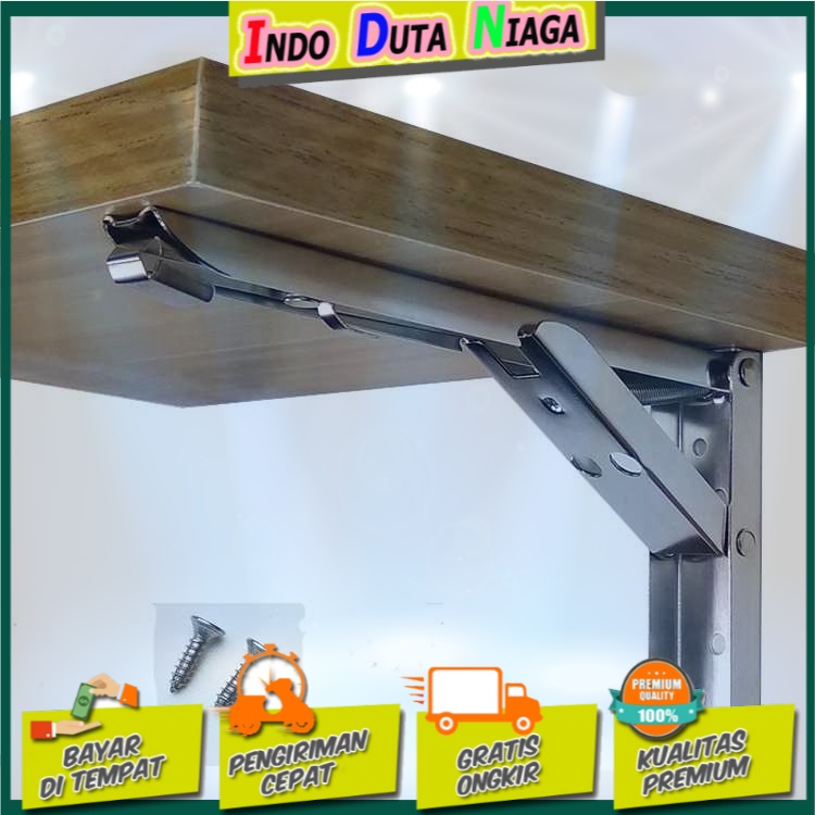 Taffware XIDA Bracket Engsel Stainless Steel 65kg 14Inch 2PCS JM007