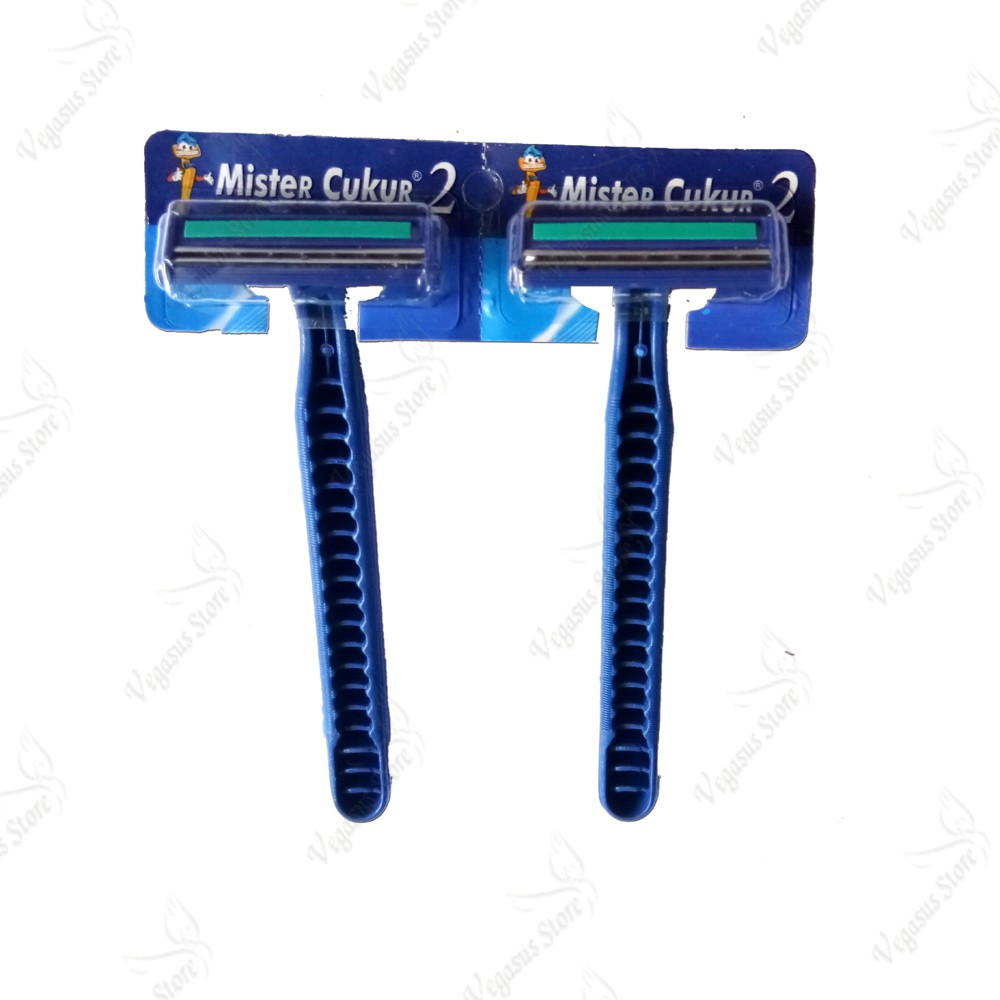 2Pcs LEBIH MURAH Pisau Pencukur Kumis &amp; Kerokan Jenggot Serbaguna-Silet Pencukur Bulu Halus(COD)