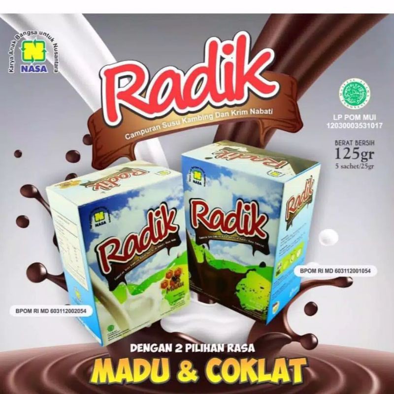 

Susu RADIK Coklat dan Madu