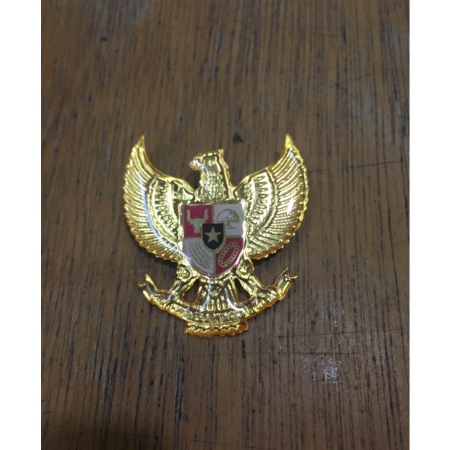 Peci paskibraka + Pin garuda (cowok)