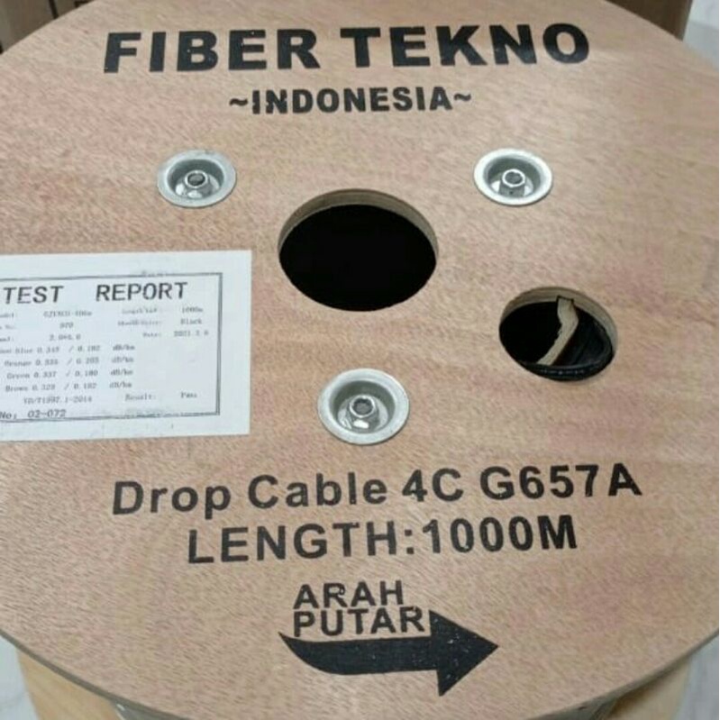 Kabel Fiber optik 4 core 3 seling Fiberoptic Fiberoptik