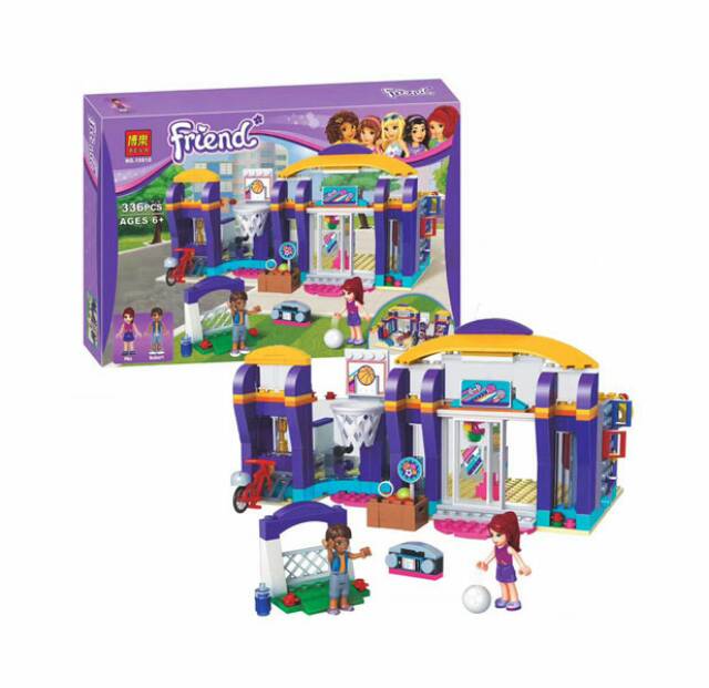 BLOCKS BELA FRIENDS HEARTLAKE SPORT CENTER BASKETBALL  336PCS - 10610