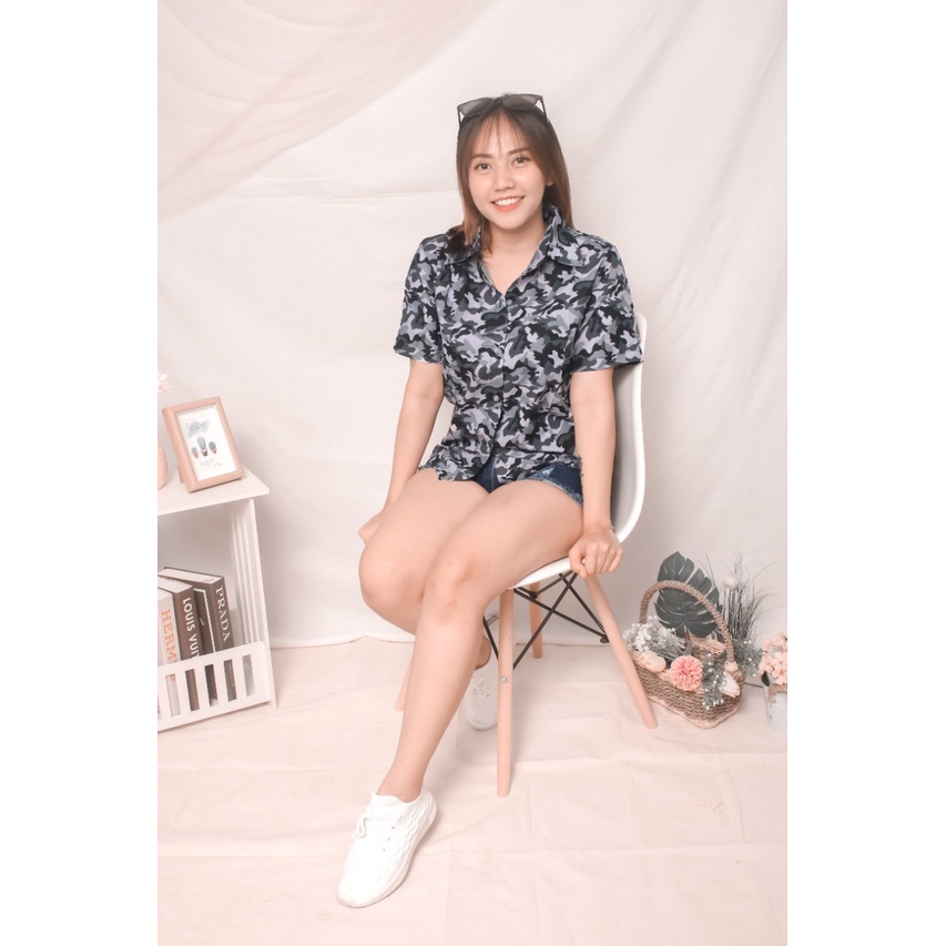 RXFASHION - LIMITED SALE KEMEJA ARMY