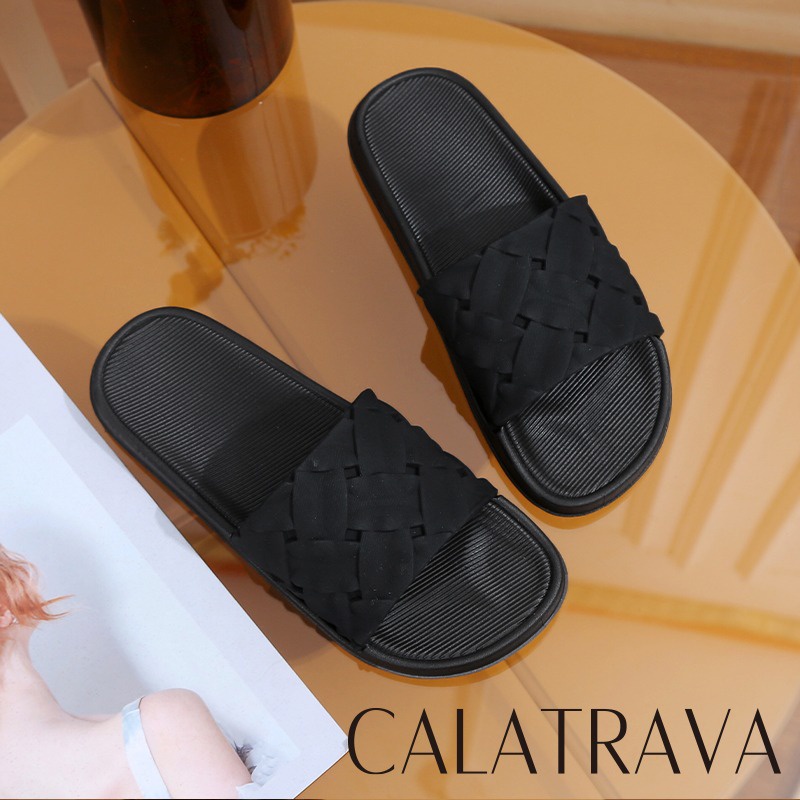 Sandal Jelly Wanita Calatrava Sendal Wanita Sandal Slop Anti Slip Wanita l V202-A40