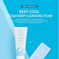 KEEP COOL Ocean Deep Cleansing Foam 150g BPOM