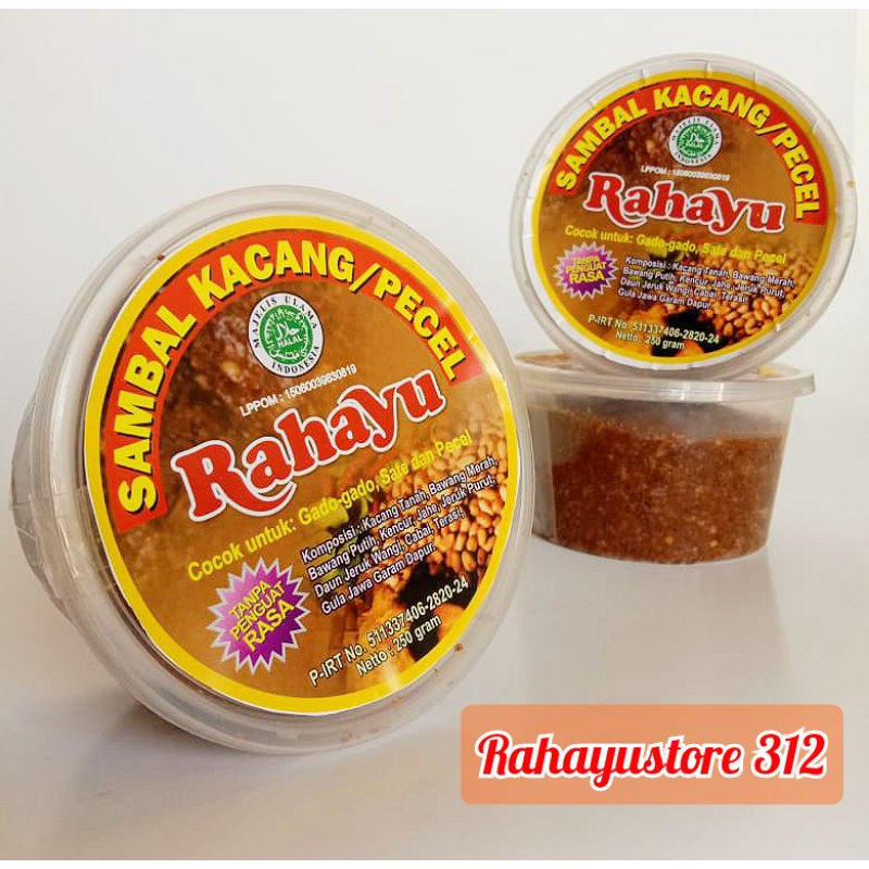 

sambel pecel / sambel kacang / sambel gado gado