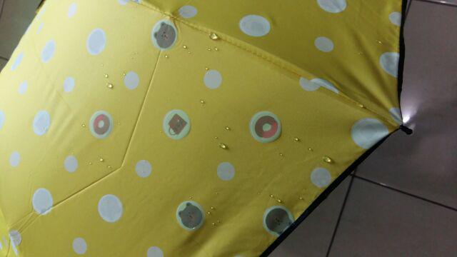 Payung Lipat 3 / Dimensi / Line Brown / Beruang / Grc - 8390
