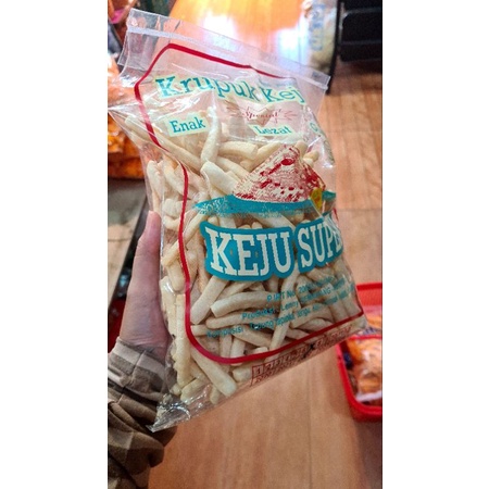 

Kerupuk Premium - Keju Super / Udang / Bawang 200gram