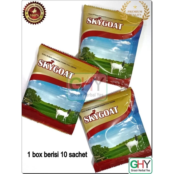 

b2011bb Skygoat - Susu Bubuk Kambing Etawa Full Cream Rasa Coklat Xa201As