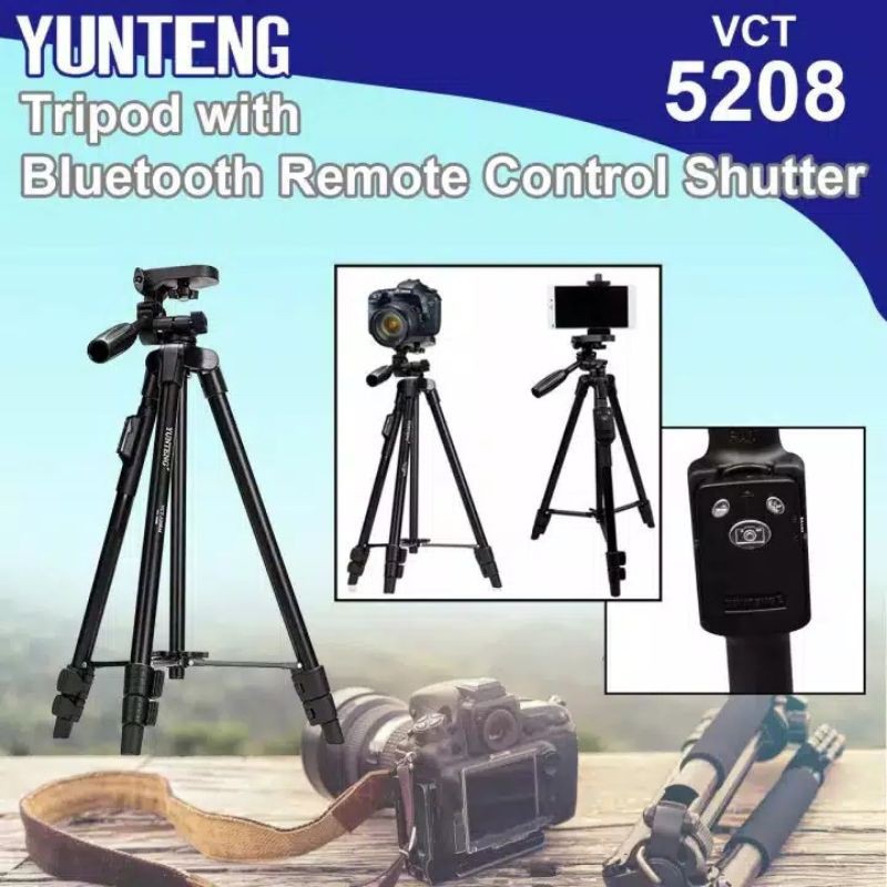 Tripod  BLUETOOTH yunteng vct 5208