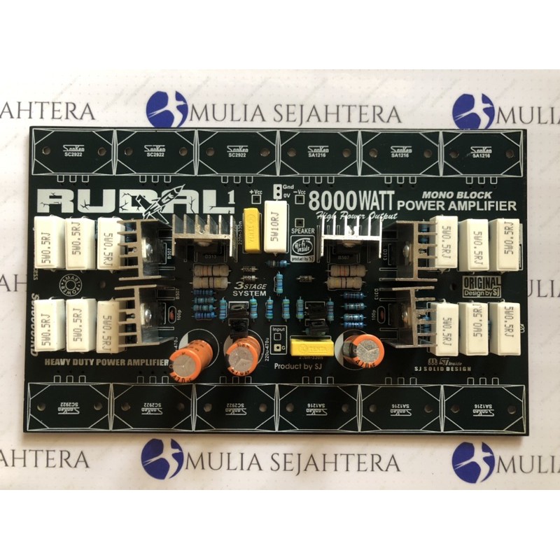 Driver 8000W Mono TR Sanken “RUDAL”