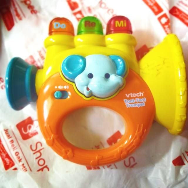 Preloved Second Mainan Vtech trumpet