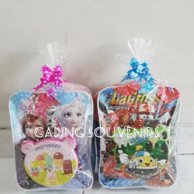 

GROSIR! Set Tas Panda/Hadiah ulang tahun/Souvenir ultah anak