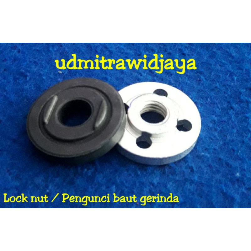 Pengunci baut gerinda 4&quot; lock nut flange pengunci gerinda penjepit mata gerinda kuncian