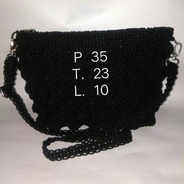 Tas selempang tali kur