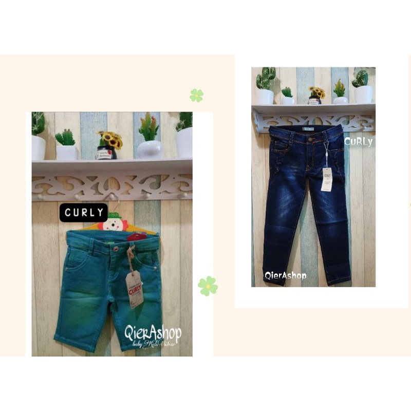 Celana Jeans anak Perempuan curly | DYL | colours | Kids icon