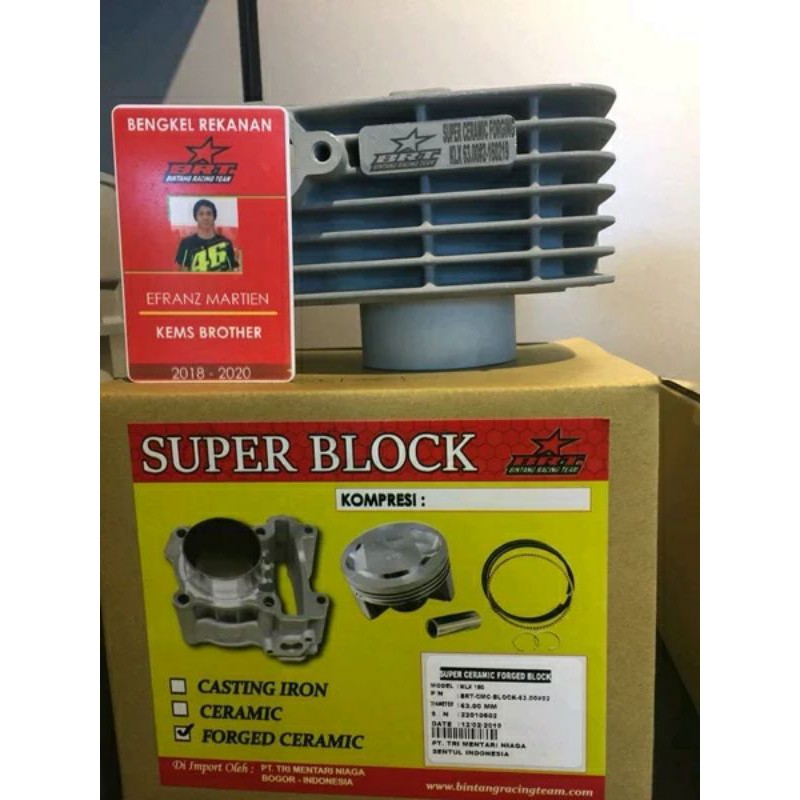 BLOK BRT KLX 66MM CERAMIK