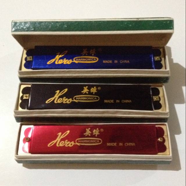 Harmonica HERO Jadul 16 Hole Kondisi BARU