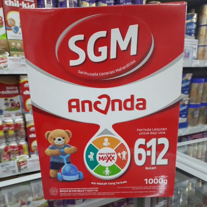 SGM ANANDA pro gress max 6-12bulan 1000gr