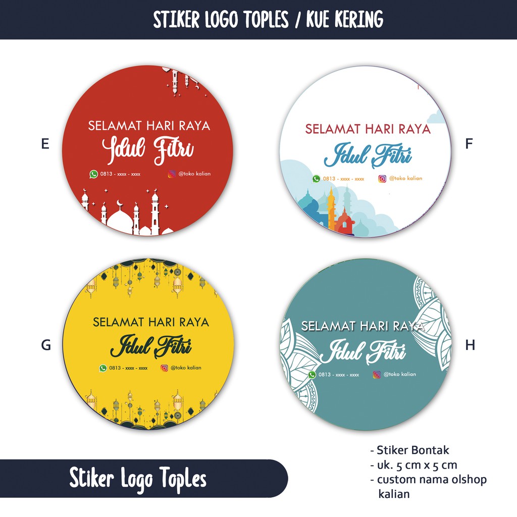 

Label Bulat Sticker PUASA & LEBARAN Makanan Kemasan Botol Minuman / Stiker Toples / Stiker Hampers