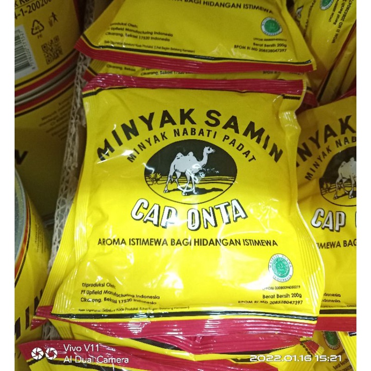 

200GR Minyak samin cap onta