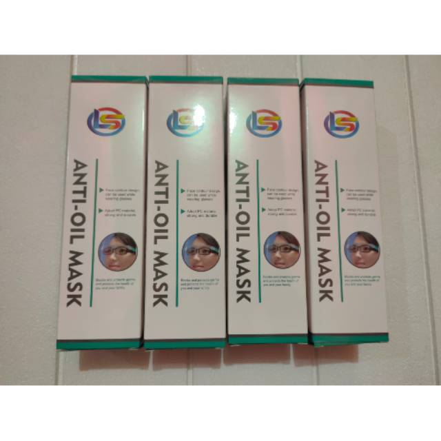 Faceshield kacamata Nagita Packaging box Lokal kualitas bagus