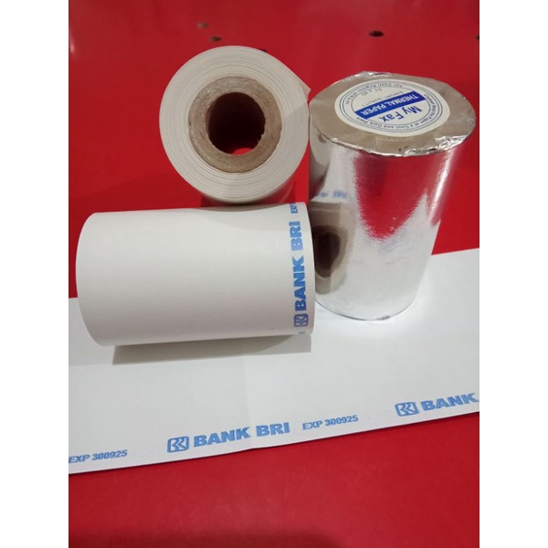 

KERTAS KASIR THERMAL ROLL LOGO BRI UKURAN 58x40mm