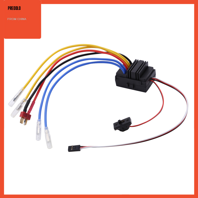 880 80a Brush Motor Esc Electronic Speed Controller Untuk 1 / 8 Rc Crawler Truck