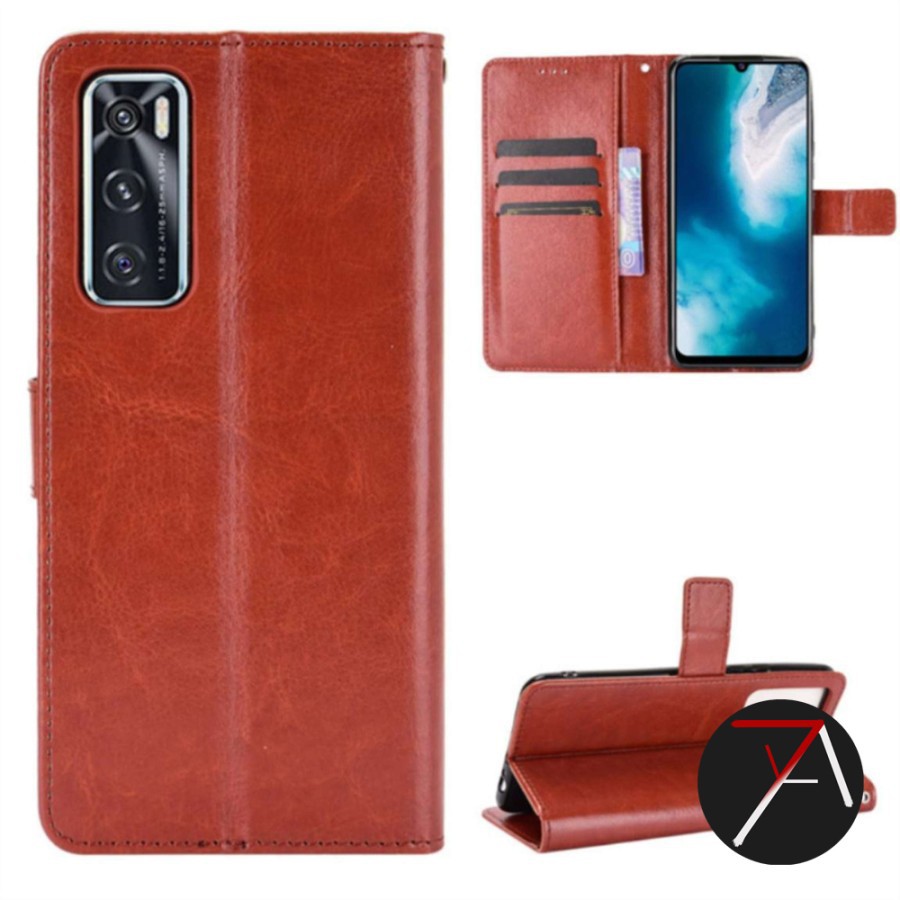 VIVO V20/V20SE/V20 SE CASE FLIP BOOK COVER , SOFTCASE STANDING LEATHER CASE