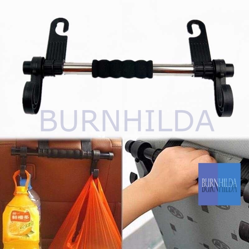 Gantungan Organizer Barang Mobil Headrest Hook mobil motor burnhilda