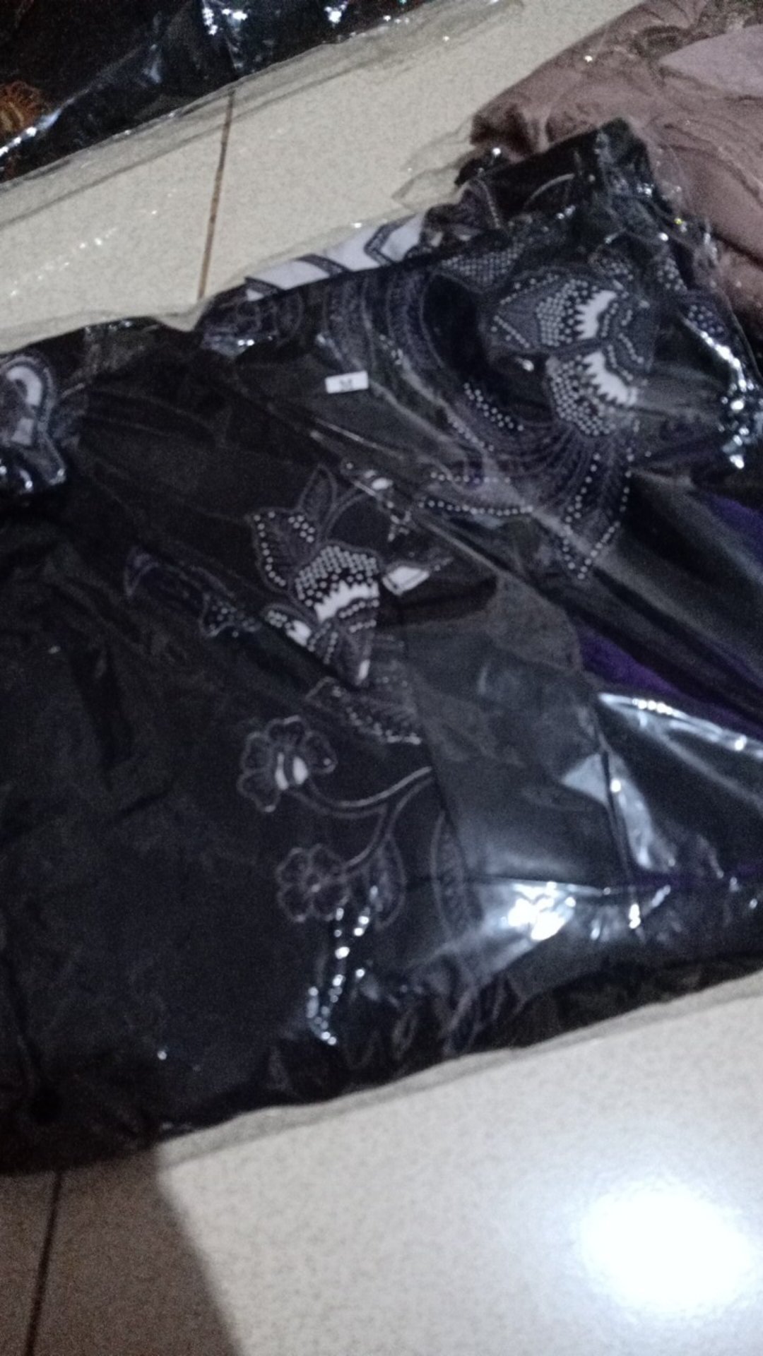 [cod] Wou Batik Couple Danilla Brokat Tille-modern Batik Couple Sarimbit Brokat - Bs031