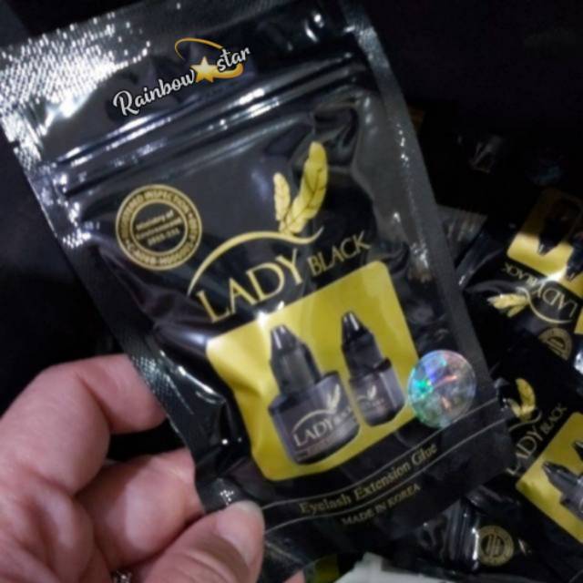 Lady Black Eyelash Extension Original Korea