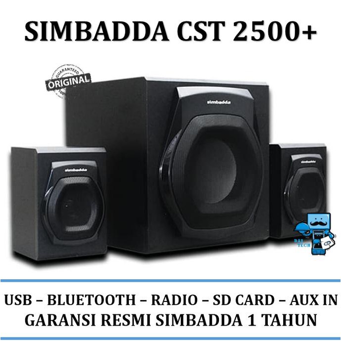 Super Sale Simbadda Speaker CST 2500N USB Port+Memory Ready Stock
