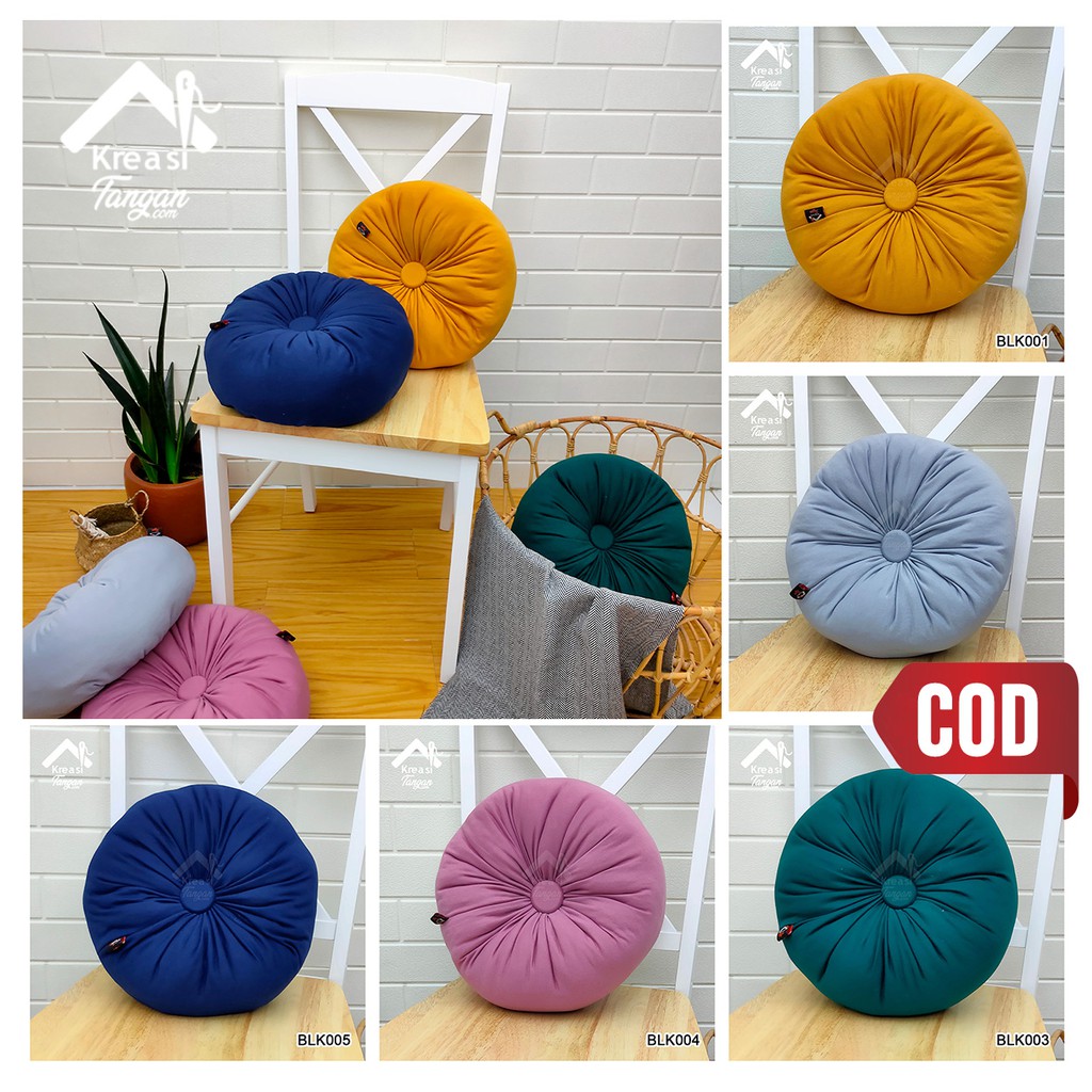 BANTAL SOFA BULAT BANTAL LABU KATUN NYAMAN DI PAKAI