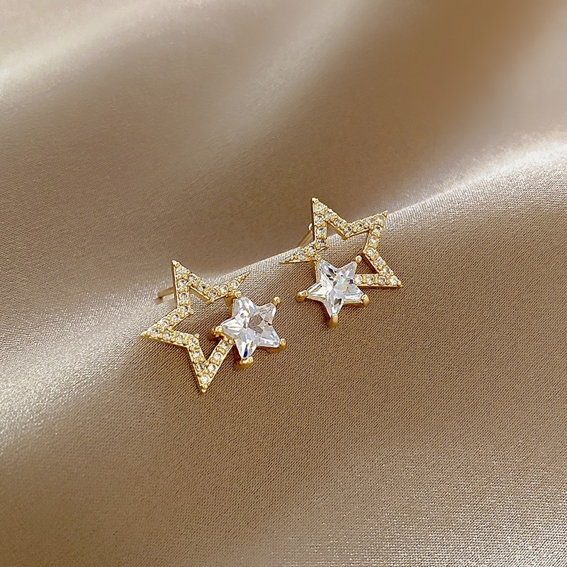 Anting AT230 Tembaga Lapis S925 , Unik Lucu Keren Fashion Wanita Elegant /Deluna/ BS