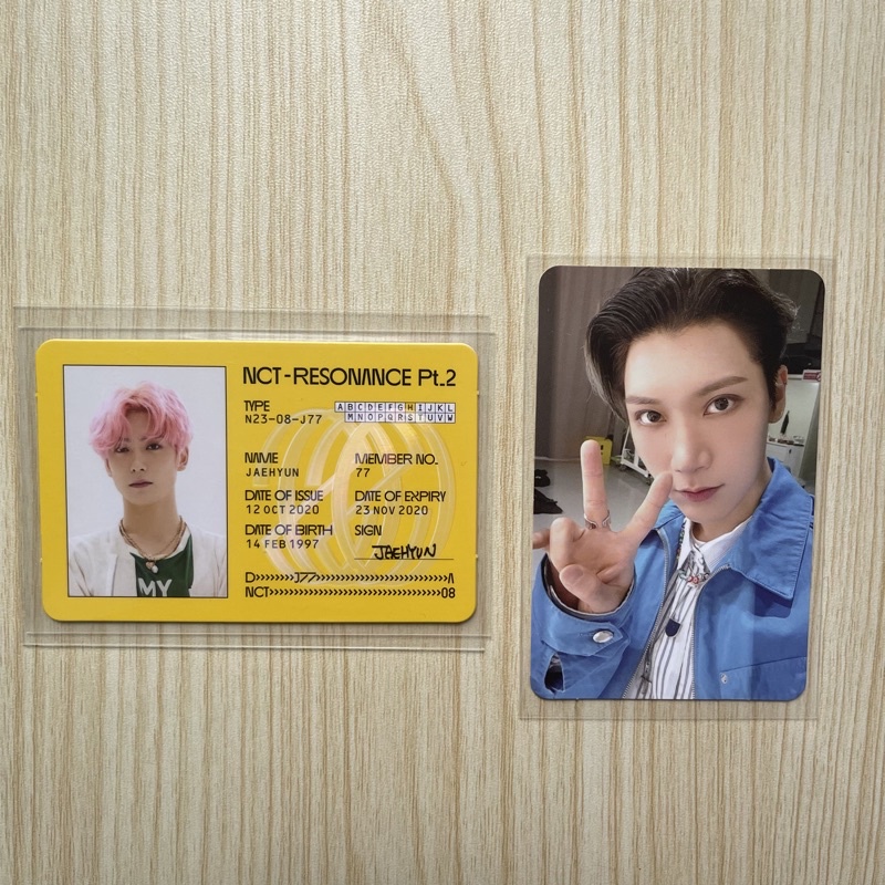 ID Card Jaehyun Resonance PC Photocard