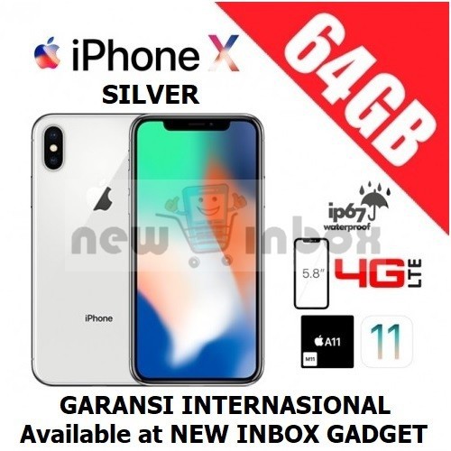 Terjual kredit iphone x 64gb garansi international dp 