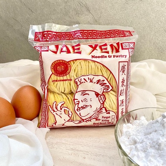 

MI PANGSIT MIE TELUR JAE YEN