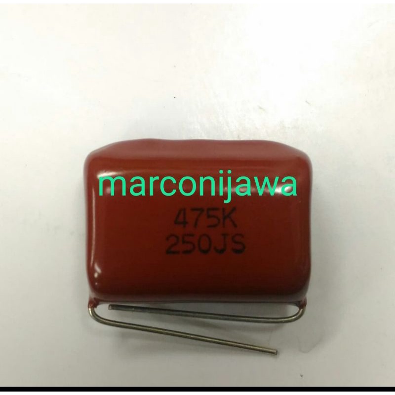 capasitor 475K 250V milar japan