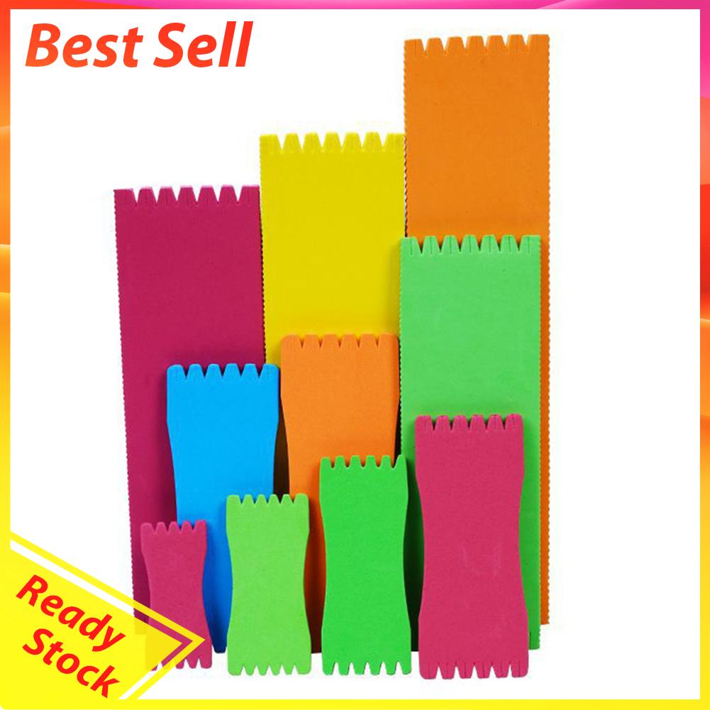 10pcs Papan Penggulung Senar Pancing Bahan Busa EVA