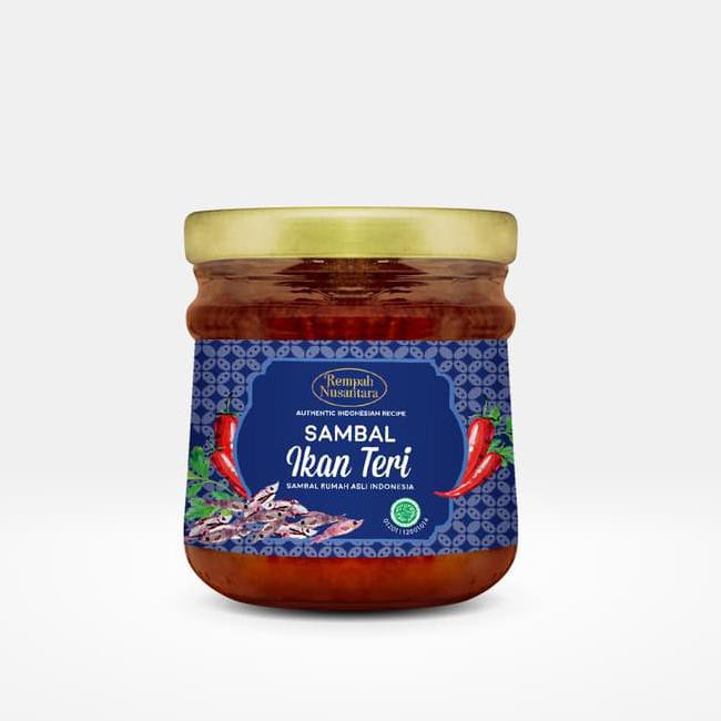 

hy2t rempah nusantara sambal teri 120 gram 9k8w