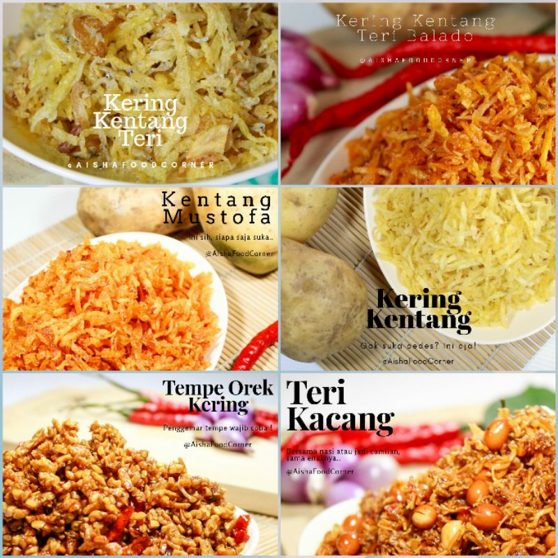 

MENU KEMASAN KILOAN (KENTANG, TERI, DLL)