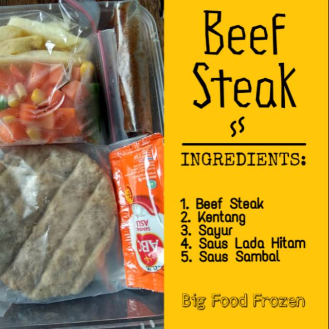 

Beef Steak Homemade