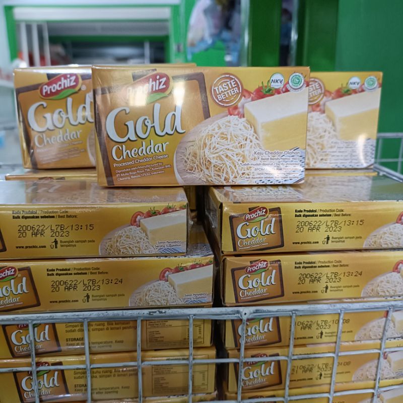 

Keju Prochiz Gold Cheddar 160 gram