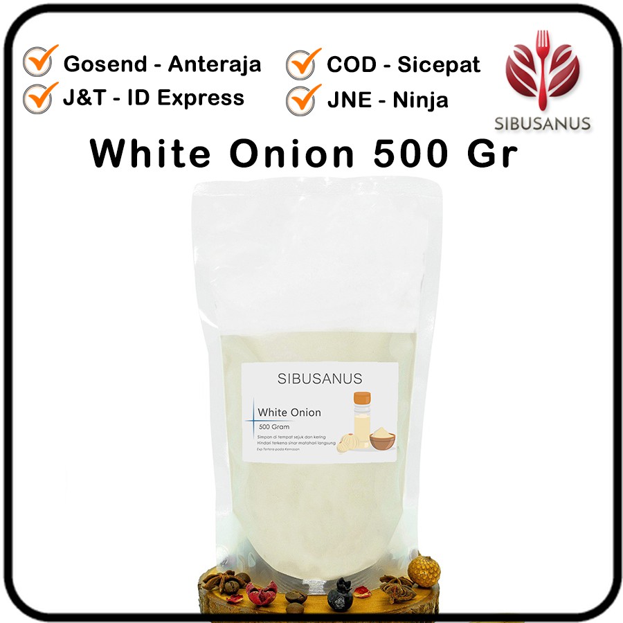 

Onion Powder Bawang Bombai Bubuk Bombay White Onion 500 gram