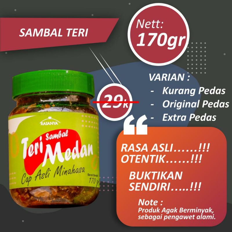 SAMBAL TERI MEDAN/SAMBEL ROMAJU