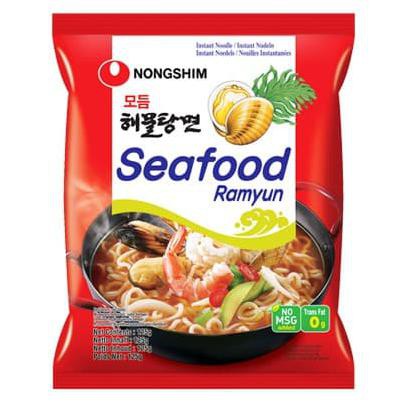 

Terlaris# Nongshim Seafood Ramyun 125Gr - Mi Instan Rasa Seafood - Made In Korea