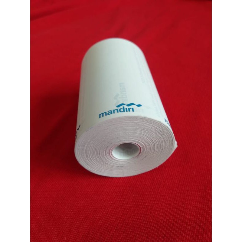 kertas thermal printer logo mandiri 57X40