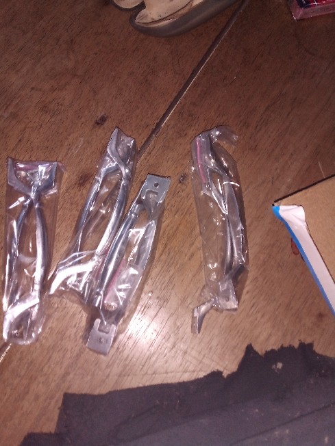 Handle Pintu Laci Gagang Lemari Gagang Laci Alumunium Nium Tahan Karat Kotak Rintik 12 Cm Minimalis