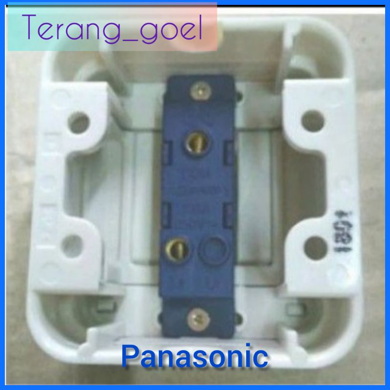 Saklar Engkel / Saklar Tunggal Tempel / Outbow Single Switch WSJ 3001 Panasonic